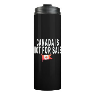 Garrafa Térmica Canadá não é para venda, orgulhoso de ser canadens
