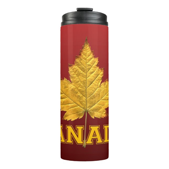 Garrafa Térmica Canadá Varsity Tumbler Canadá Souvenir Tumbler (Frente)