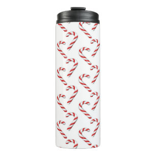 Garrafa Térmica Candy Canes