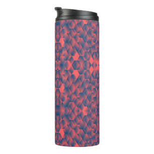 Garrafa Térmica Caneca alta para viagem com tampa preta