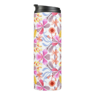 Garrafa Térmica Caneca alta para viagem com tampa preta