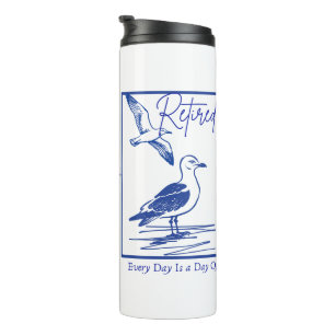 Garrafa Térmica Caneca de Aposentadoria para Viajantes