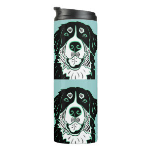 Garrafa Térmica Caneca de Café do Cão de Montanha de Berna