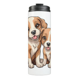Garrafa Térmica Caneca de Café DOIS FILHOTES