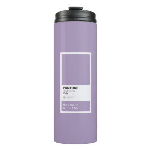 Garrafa Térmica Caneca de Café Personalizada Minimalista com Nome