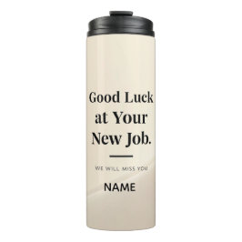Garrafa Térmica Caneca de Despedida Personalizada para Colega de T