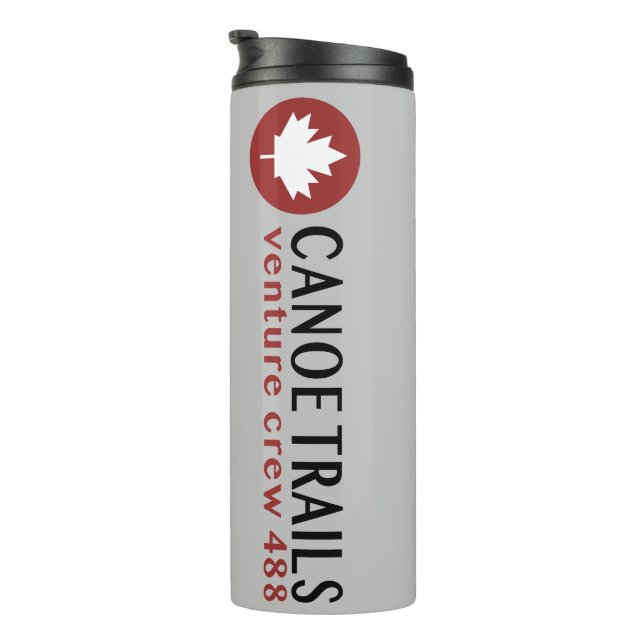 Garrafa Térmica Caneca de viagem com logotipo bloqueado (Rotação à direita)