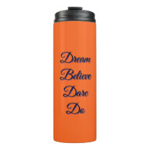 Caneca de Viagem Copo Térmico Laranja