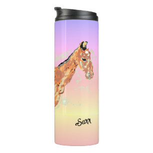 Garrafa Térmica Caneca de viagem: Corrida no Céu