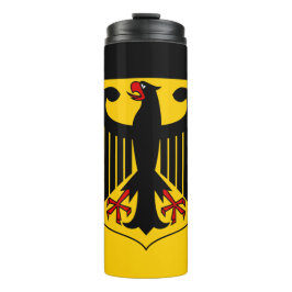 Garrafa Térmica Caneca de viagem da Alemanha, Bandeira Alemã Patri