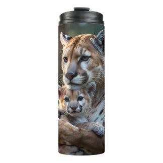 Garrafa Térmica Caneca de viagem de aço inoxidável tema Safari, fo