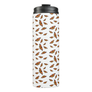 Garrafa Térmica Caneca de viagem de borboleta Monarca
