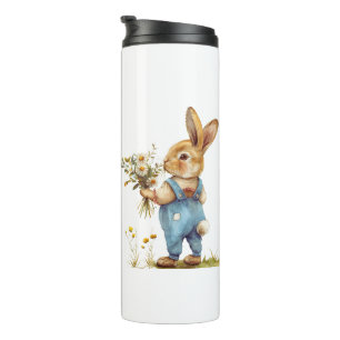 Garrafa Térmica Caneca de viagem de Coelho Florestal - Calor em Fl