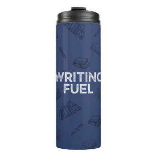 Garrafa Térmica Caneca de viagem de Combustível Escrevendo de Azul