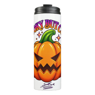 Garrafa Térmica Caneca de Viagem de Halloween de Abóbora Fofa Assu