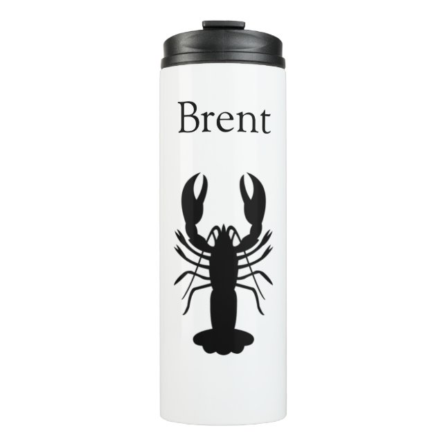 Garrafa Térmica Caneca de viagem DE LOBSTER Personalizada (Frente)