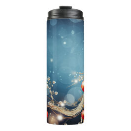 Garrafa Térmica Caneca de viagem de Natal Elegante - Taça Térmica