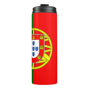 Garrafa Térmica Caneca de viagem de Portugal, Bandeira Portuguesa