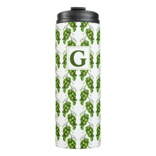 Garrafa Térmica Caneca de viagem de Uvas Verdes
