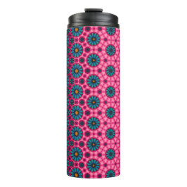 Garrafa Térmica Caneca de viagem Floral Colorida