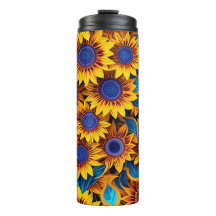 Caneca de Viagem Girassol