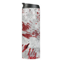 Caneca de viagem Sanguínea Zombie Personalizada