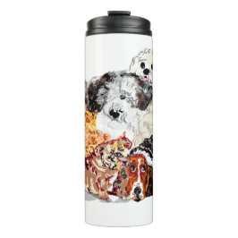 Garrafa Térmica Caneca de Viagem Thermos : Pandilha toda aqui