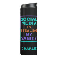 Caneca personalizada engraçada “Redes Sociais”