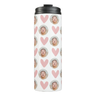 Garrafa Térmica Caneca Rosto de Bebê, Caneca Rosto Personalizada, 