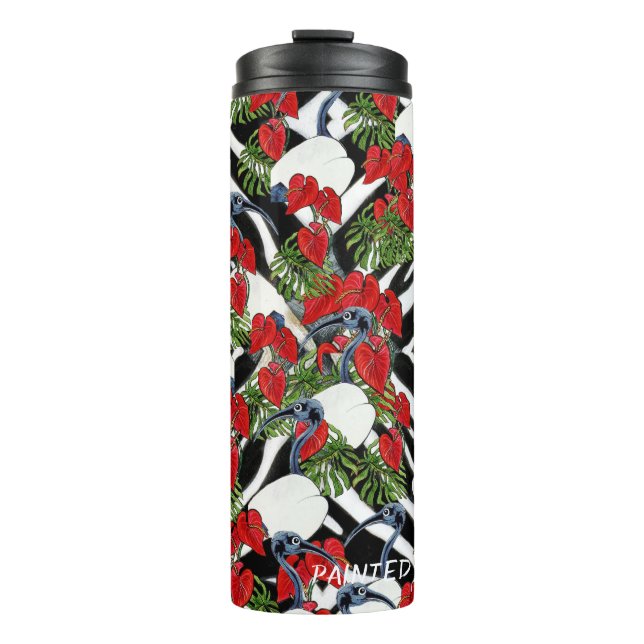 Garrafa Térmica Caneca Térmica Anthurium Sagrado (Frente)