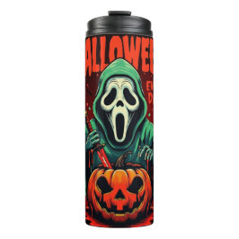 Garrafa Térmica Caneca Térmica de Abóbora Fantasma de Halloween As