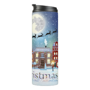 Garrafa Térmica Caneca Térmica de Natal