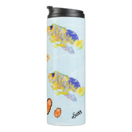 Garrafa Térmica Caneca Térmica : Escola De Peixes Tropicais
