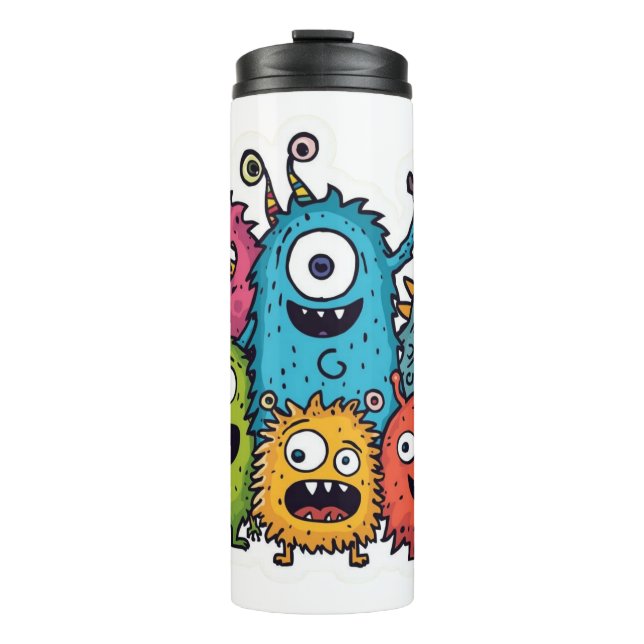 Garrafa Térmica Caneca Térmica Fun Monster Bunch (Frente)