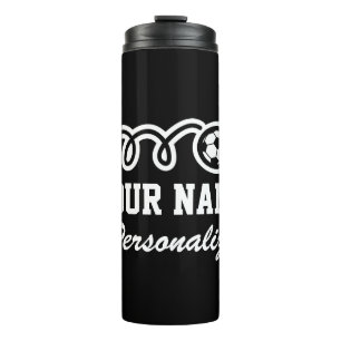 Garrafa Térmica Caneca térmica personalizada de futebol como prese