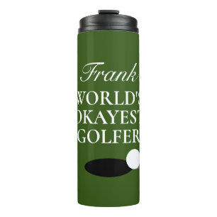 Garrafa Térmica Caneca térmica personalizada para golfe como prese