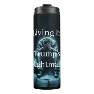 Garrafa Térmica Caneca Térmica Pesadelo de Trump