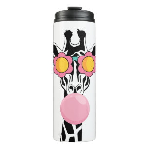 Garrafa Térmica Caneca Térmica zebra engraçada