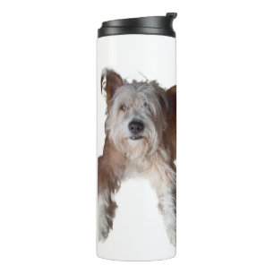 Garrafa Térmica Cão, Foto E Nome Personalizável, Tumbler Térmico