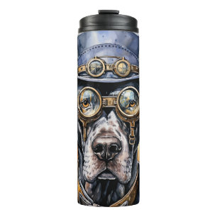Garrafa Térmica Cão Great Dane Steampunk