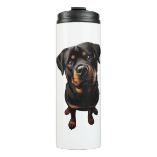 Garrafa Térmica cão rottweiler