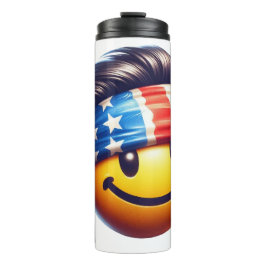 Garrafa Térmica Cara Sorridente Hippie