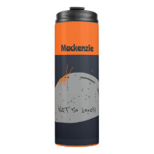 Caractere Não Engraçado Solitário (Laranja)