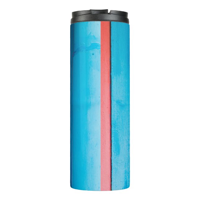 Garrafa Térmica Caribe cores - abstrato (Verso)