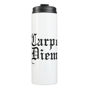 Garrafa Térmica Carpe Diem - Frase Latina