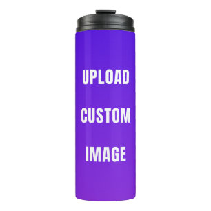 Garrafa Térmica Carregar imagem personalizada - Adicione a sua par