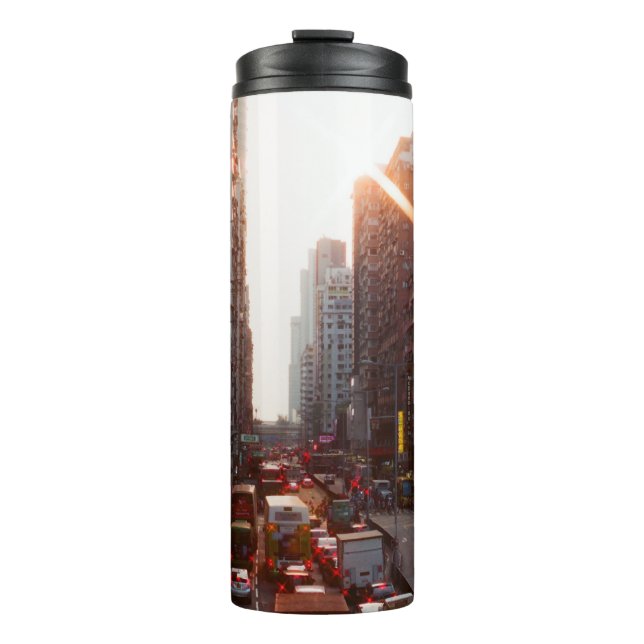 GARRAFA TÉRMICA CARROS EM ESTRADA (Frente)