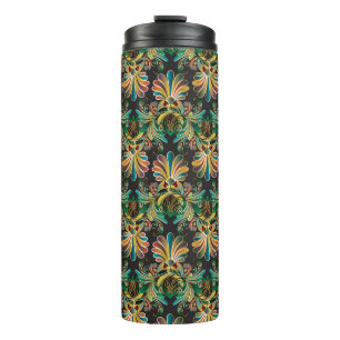 Garrafa Térmica Carteira de luxo ornamentado Flor