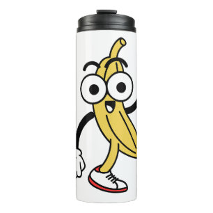 Garrafa Térmica Cartoon de Banana
