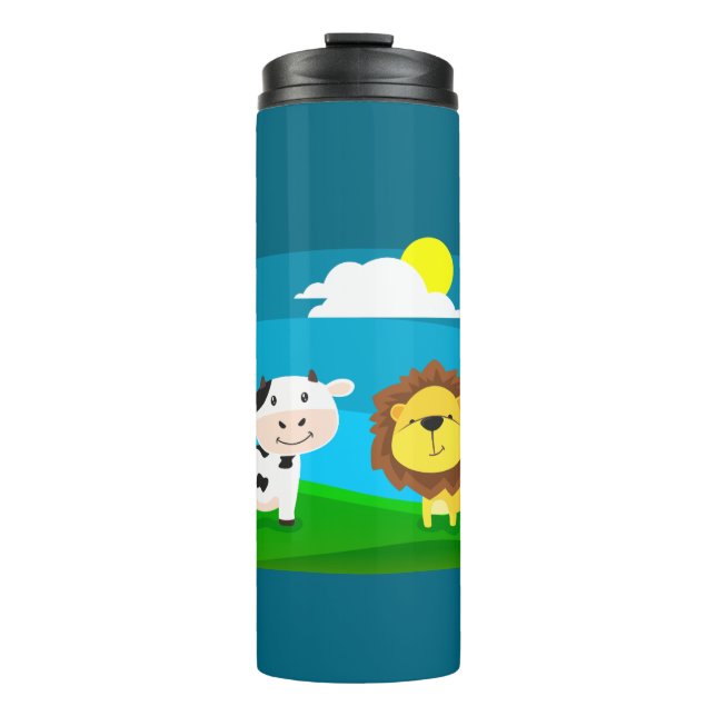 Garrafa Térmica Cartoons (Frente)